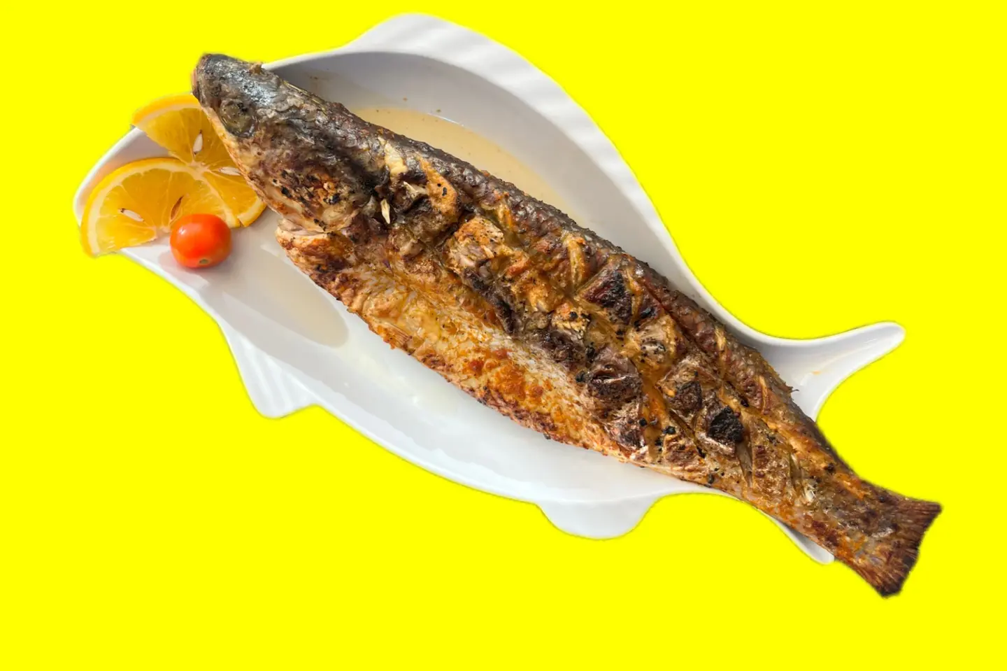 Grilled Sea Bass With Oil And Lemon