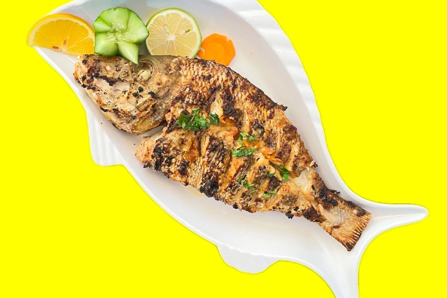 Fried With Vinegar And Garli