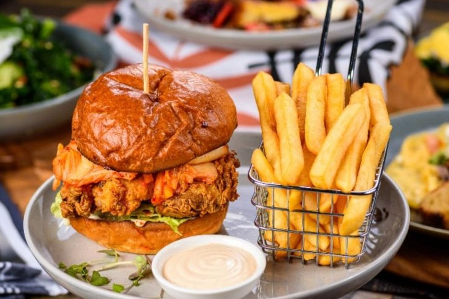 Chicken Burger Meal