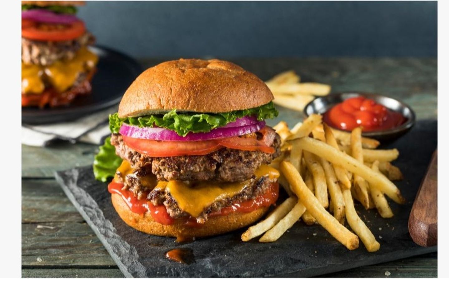 Spicy Meat Burger Meal