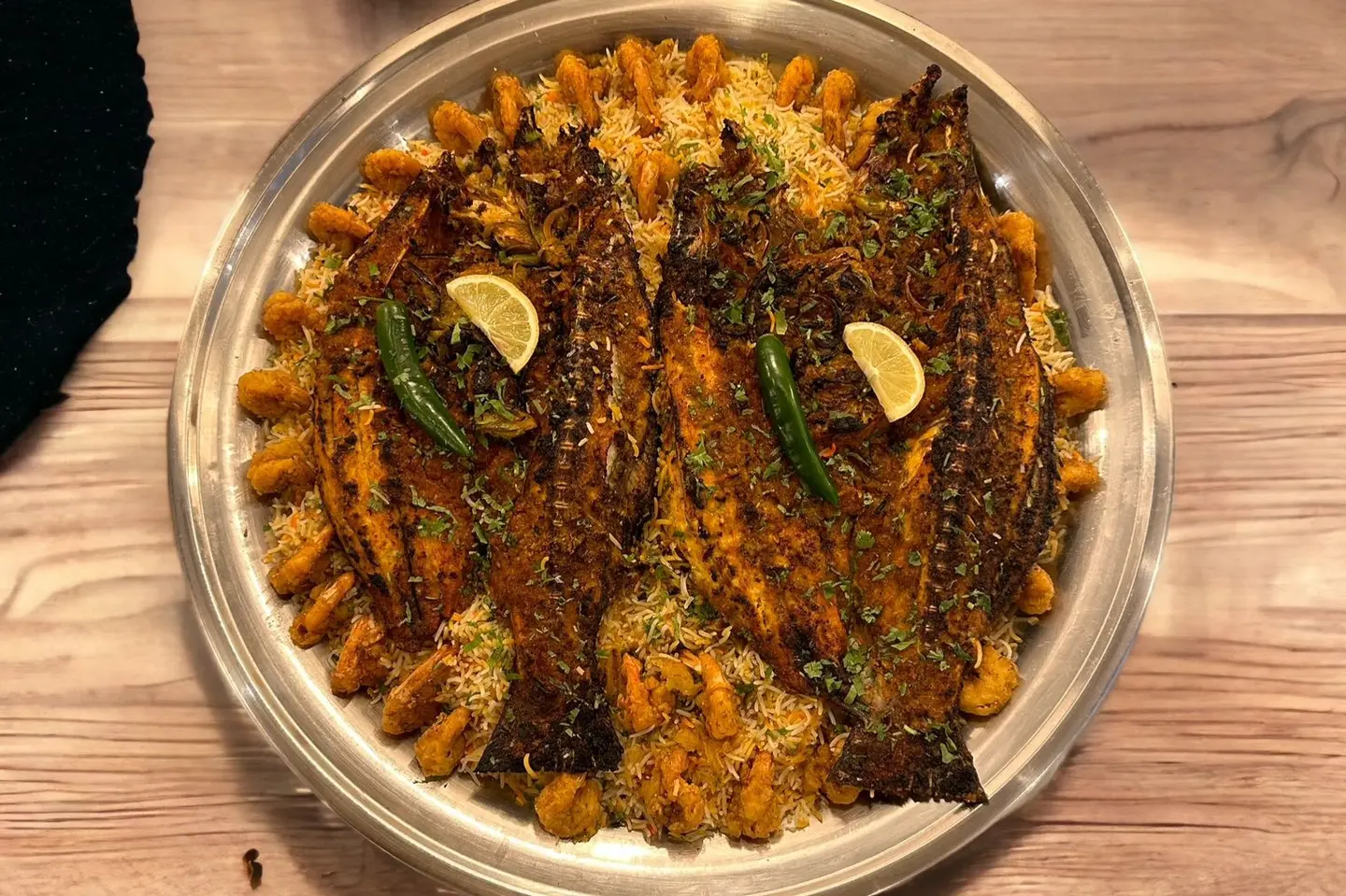 وجبة عروسة روبيان
