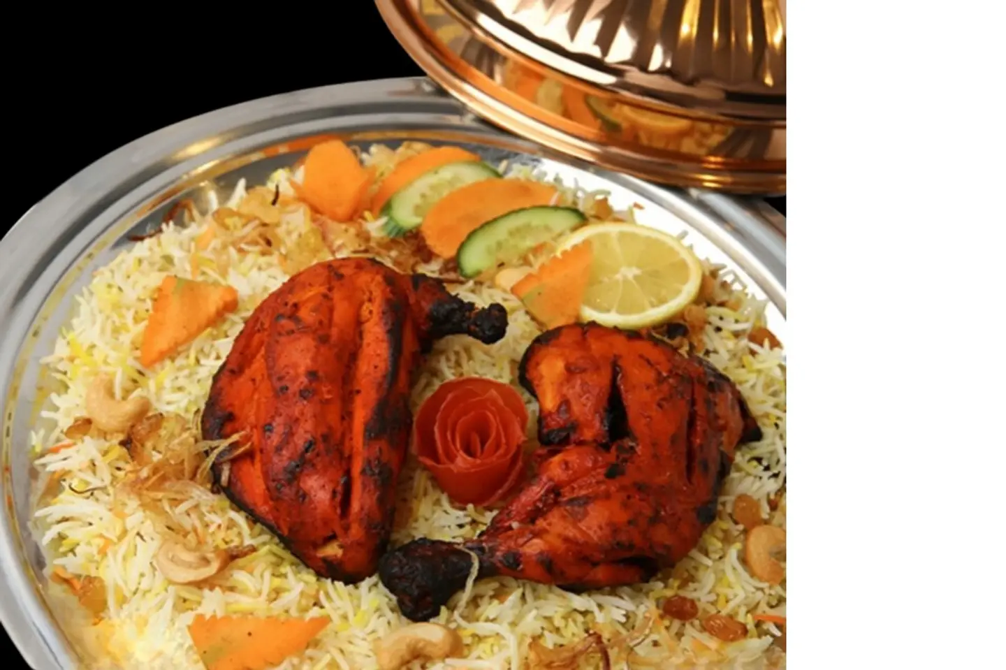 دجاج تندوري مع الأرز