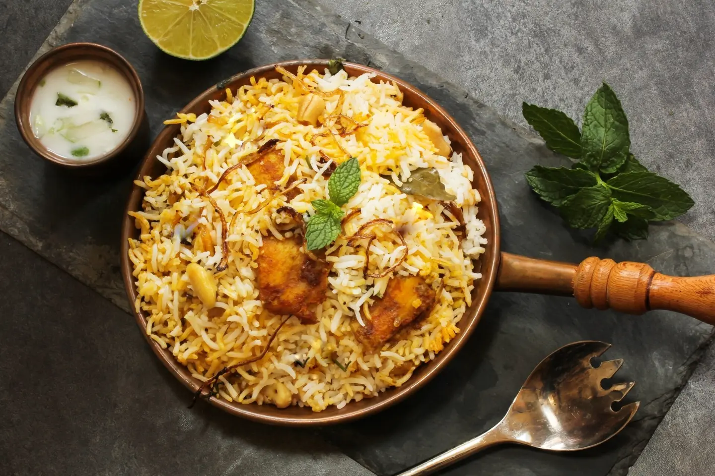 برياني سمك