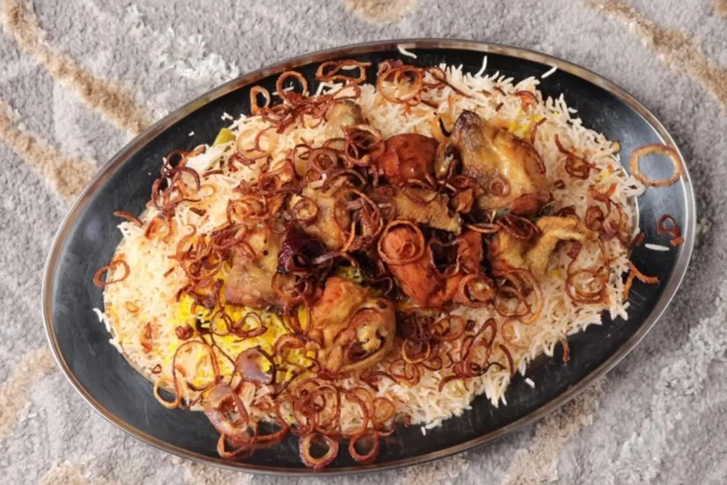 Half A Chicken Of Muqlqal Without Rice