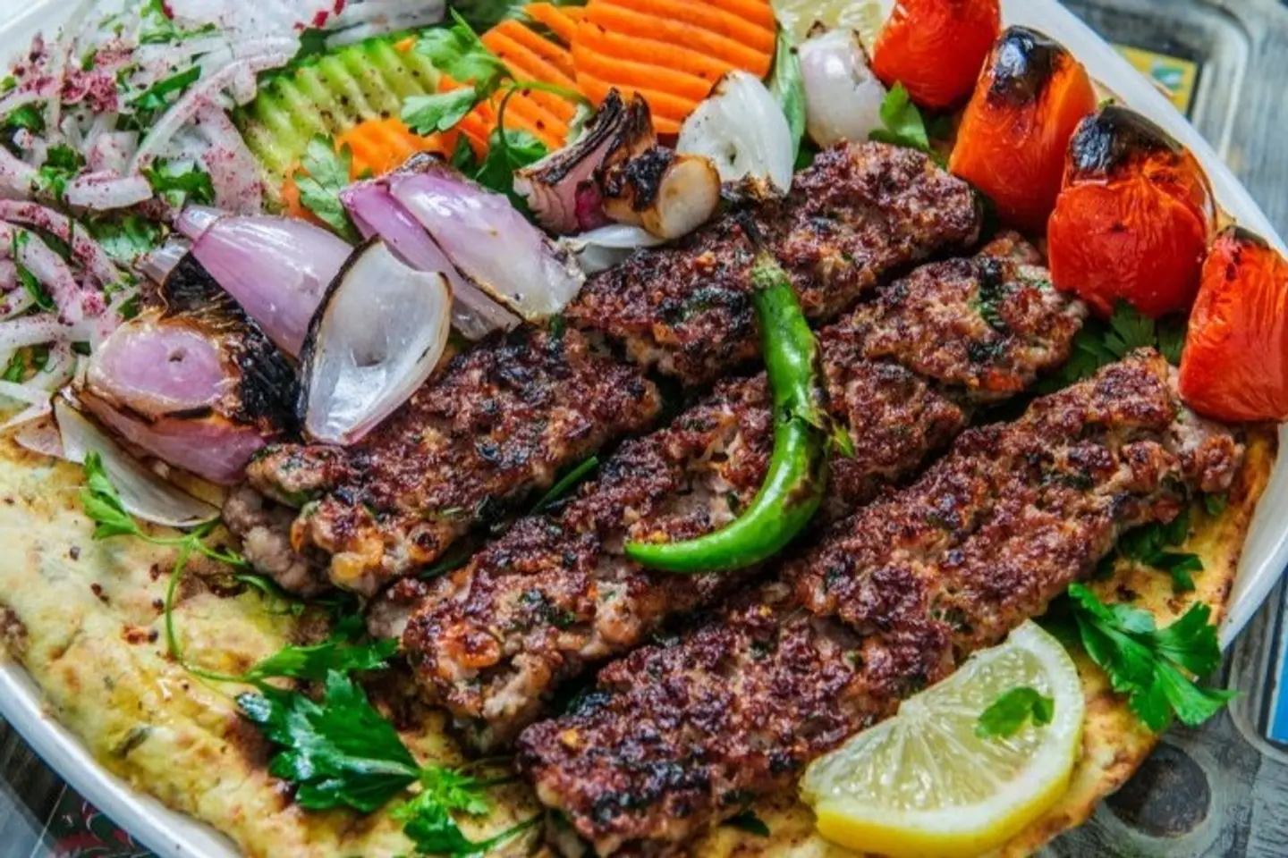 صحن كباب عراقي