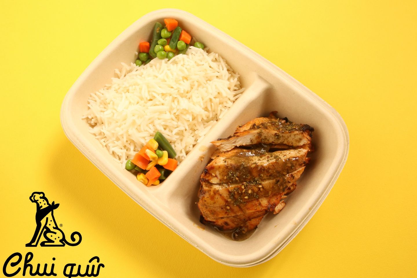 دجاج مشوي بالزعتر