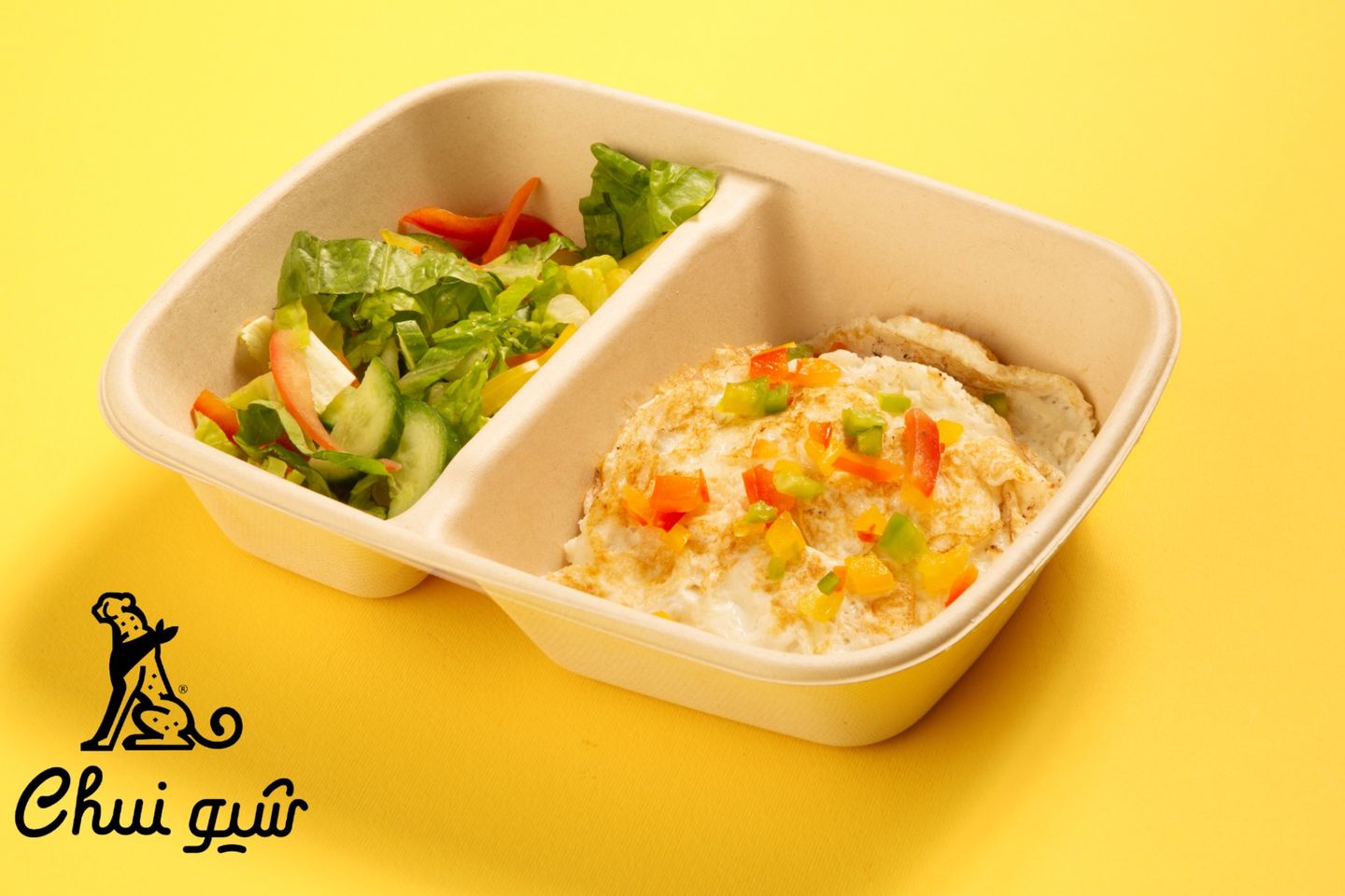 اومليت بالخضار