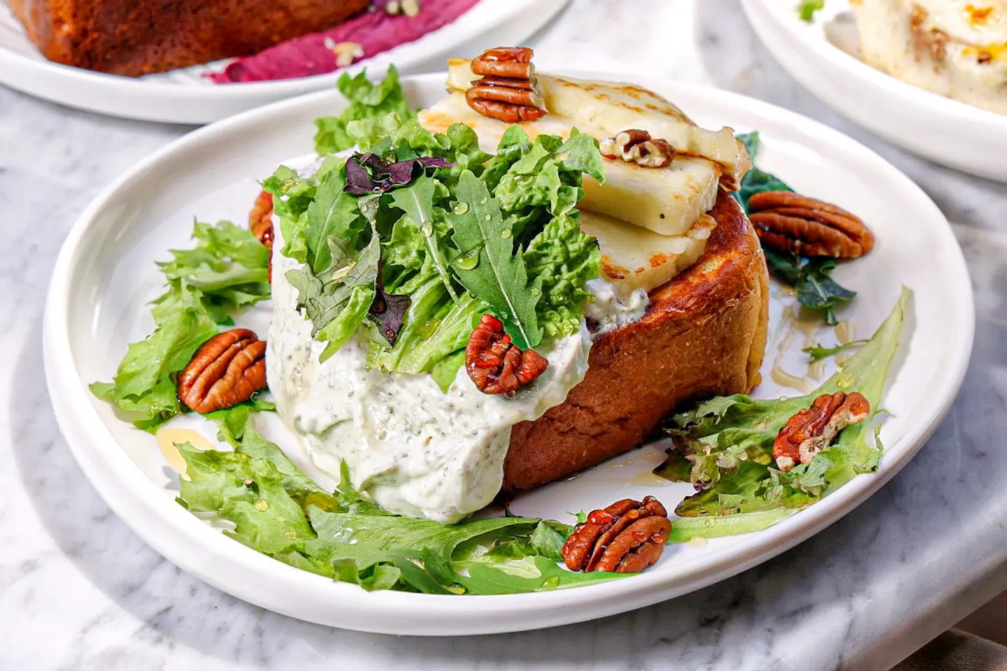 Halloumi French Toast