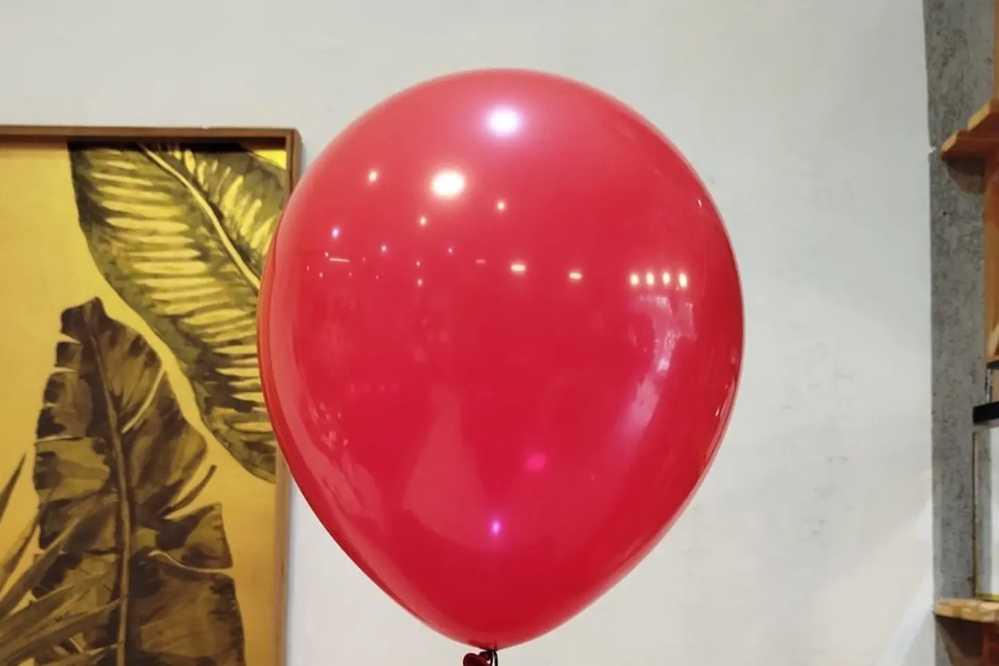 Red Helium Balloon