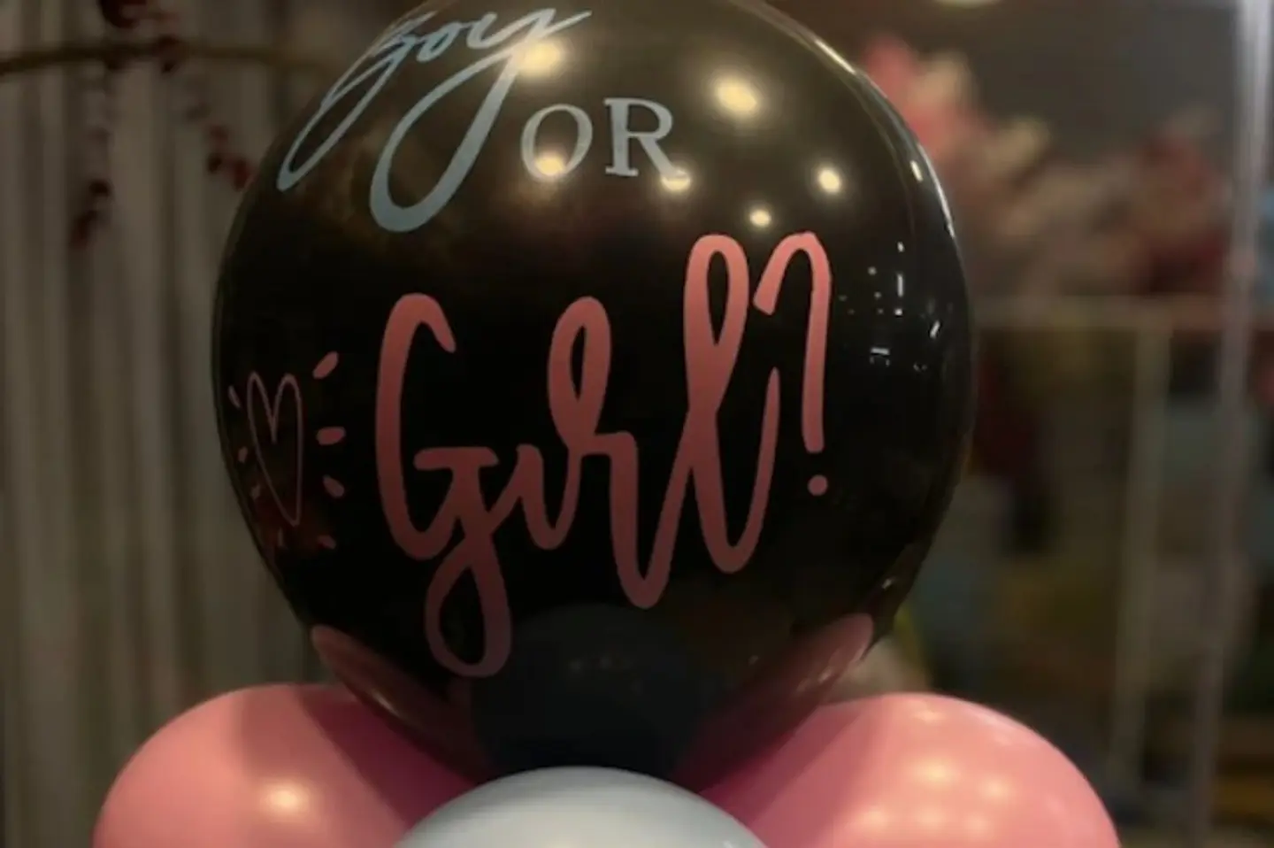 مجموعه بالون تحديد جنس المولود