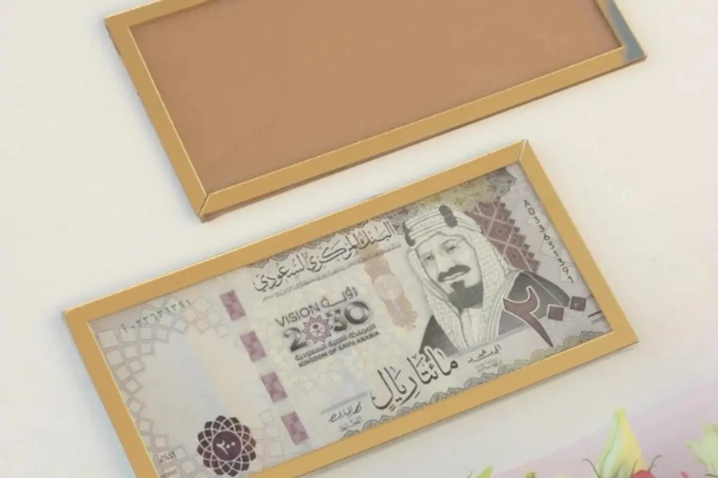 اكريلك ساده لاضافه مبلغ مالي