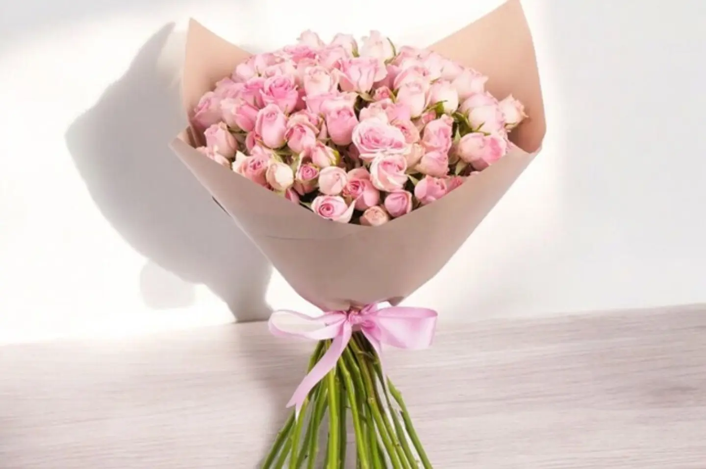 بوكيه وردي بيبي روز 25