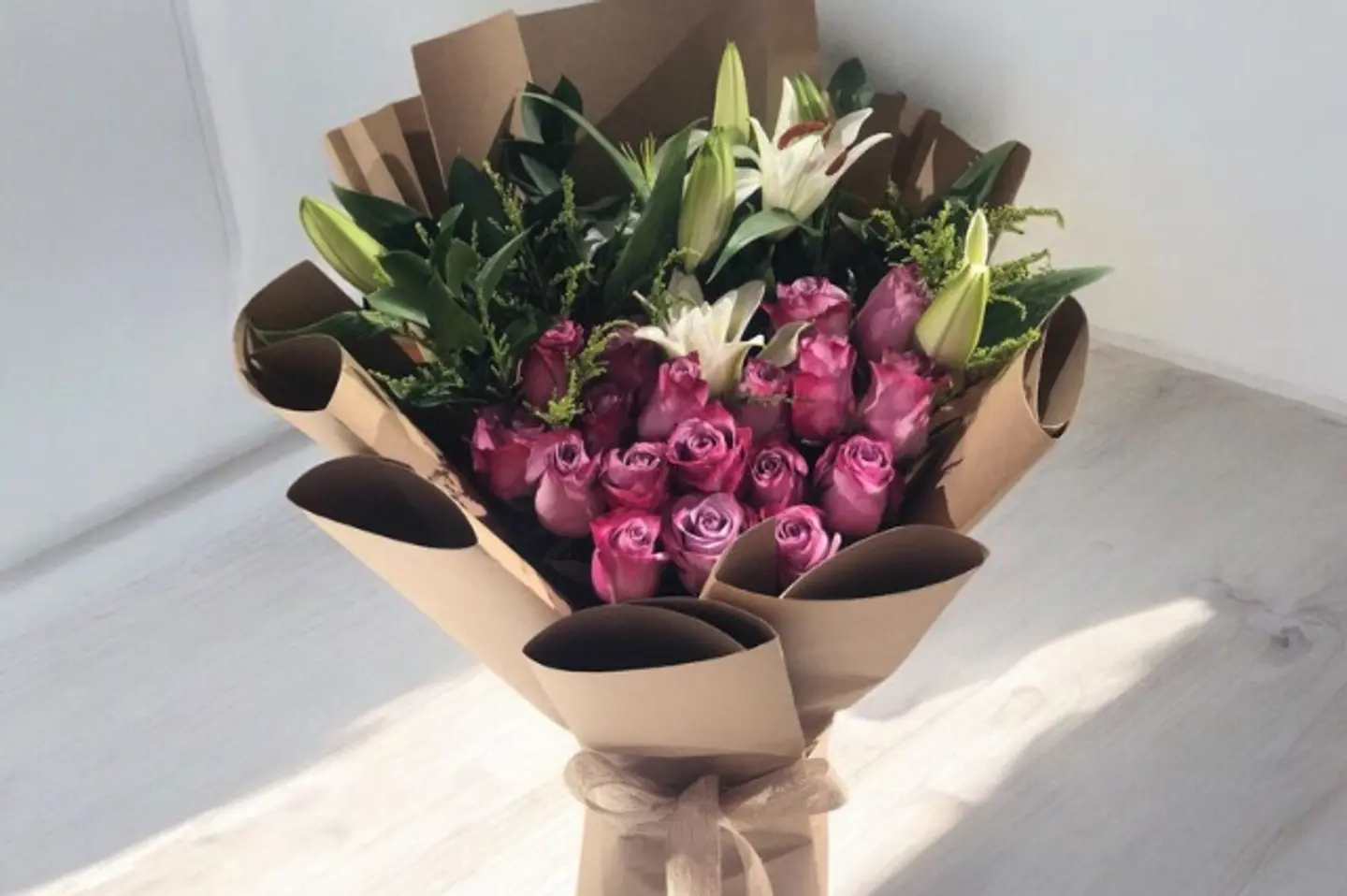 بوكيه البنفسجي