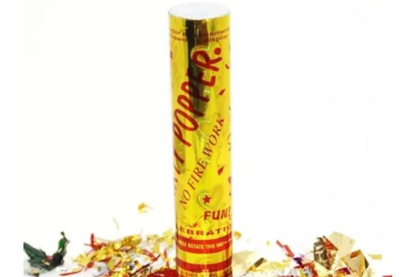 مدفع ورق للحفلات