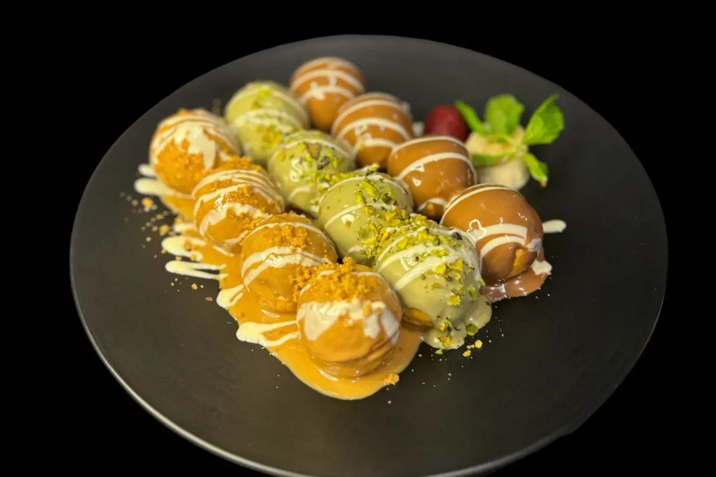 Mix Bubbles Pancake
