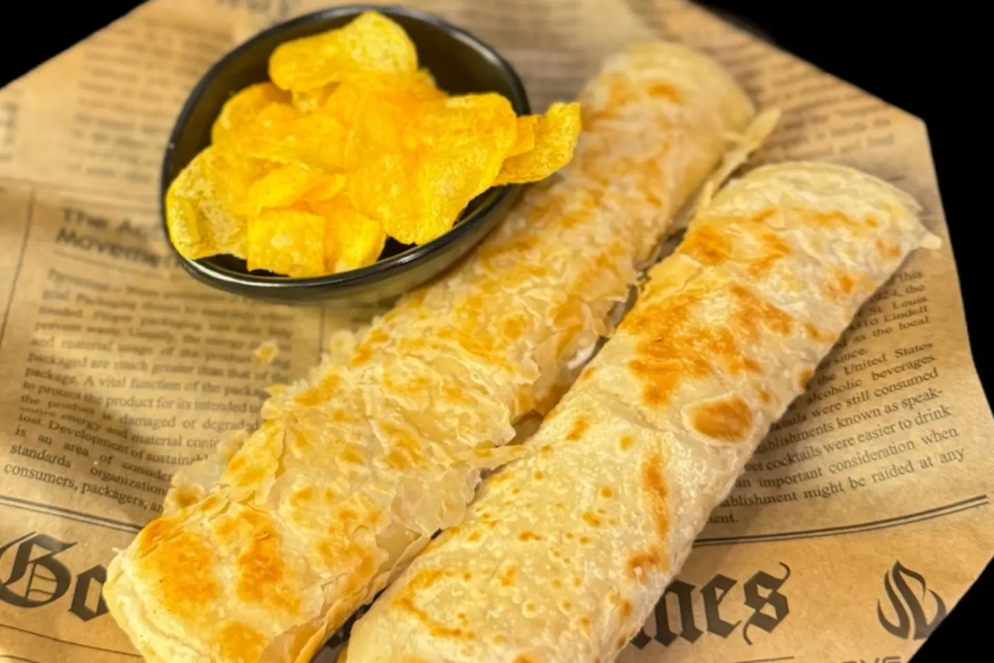 Egg And Cheese Chapati