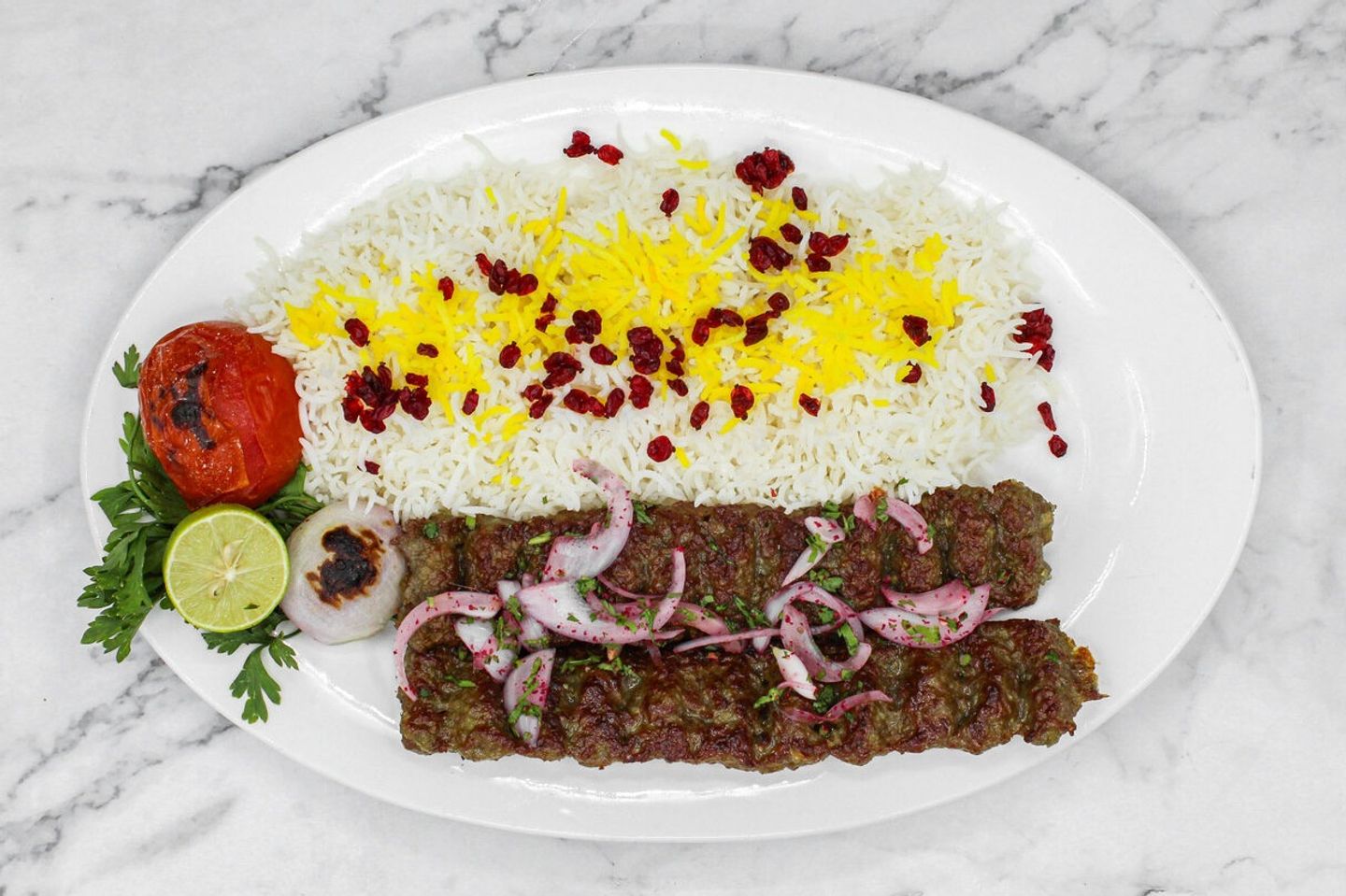 Chelo Kabab Kobbideh