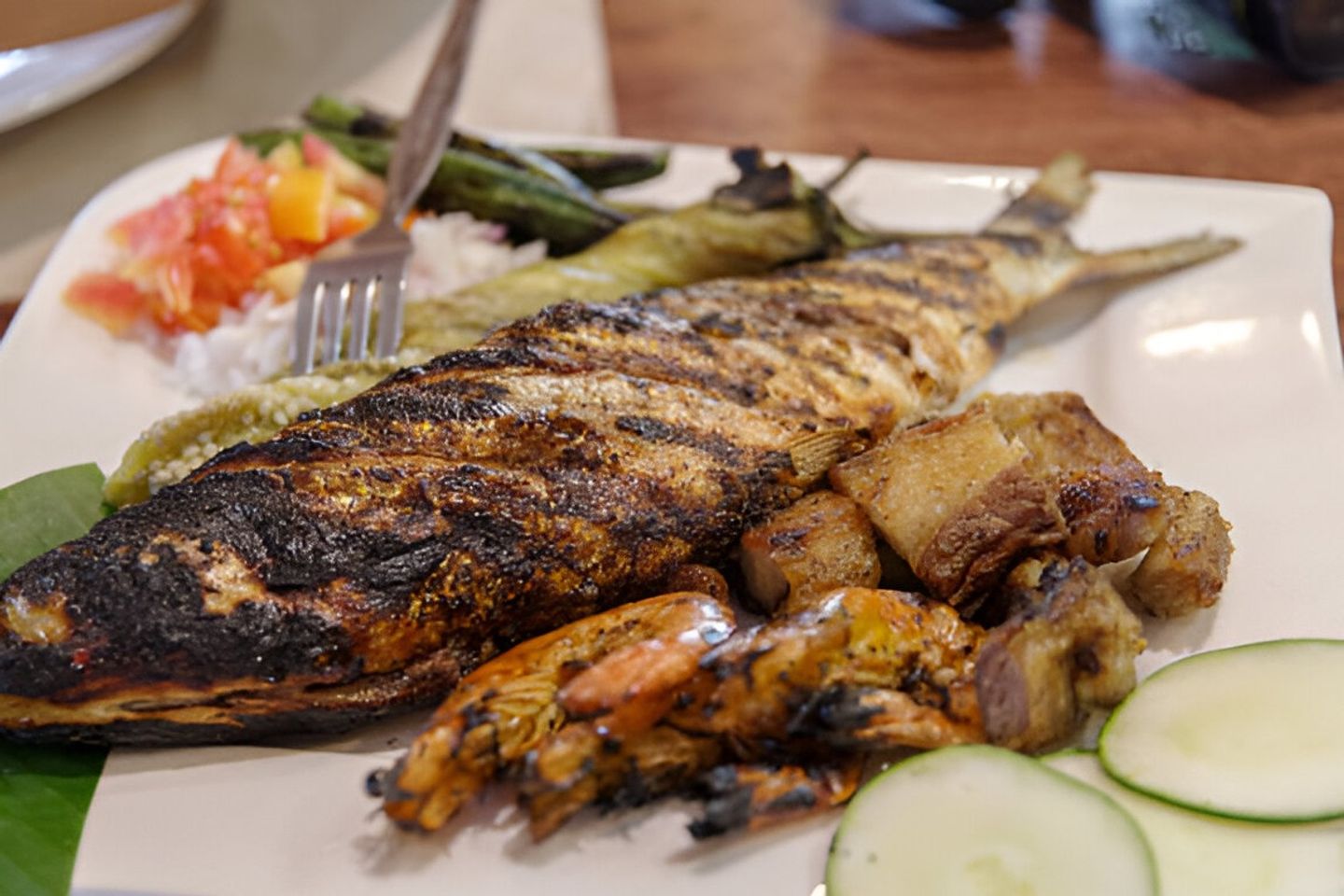 Grilled Bangus Half Free Water And Rice
