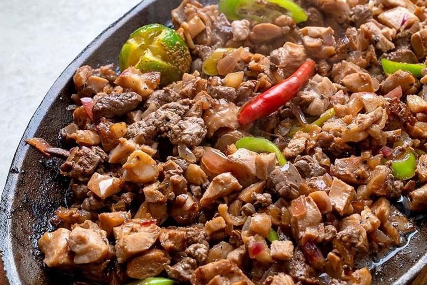 Chicken Sisig Free Water And Rice
