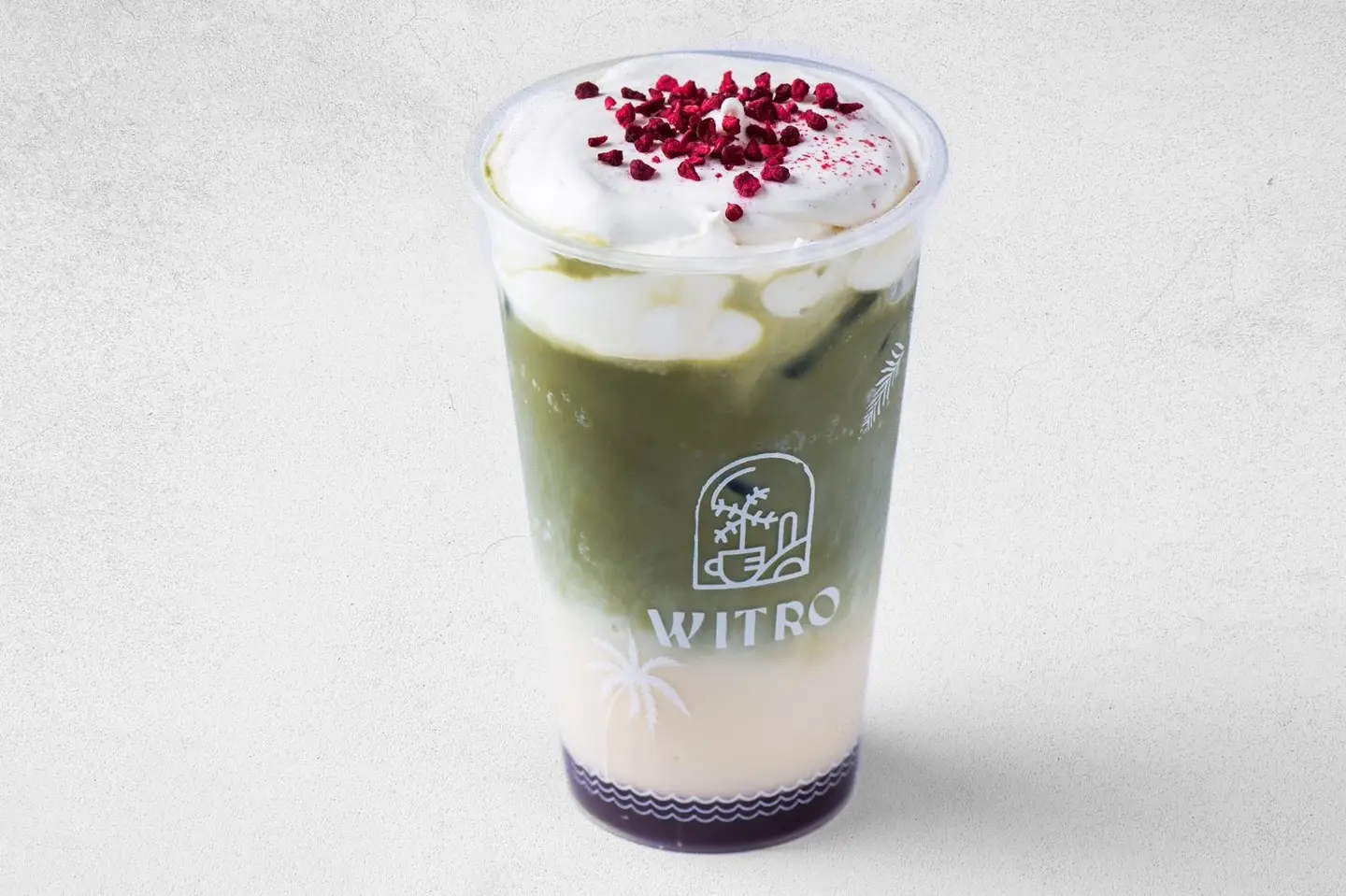 Raspberry Matcha