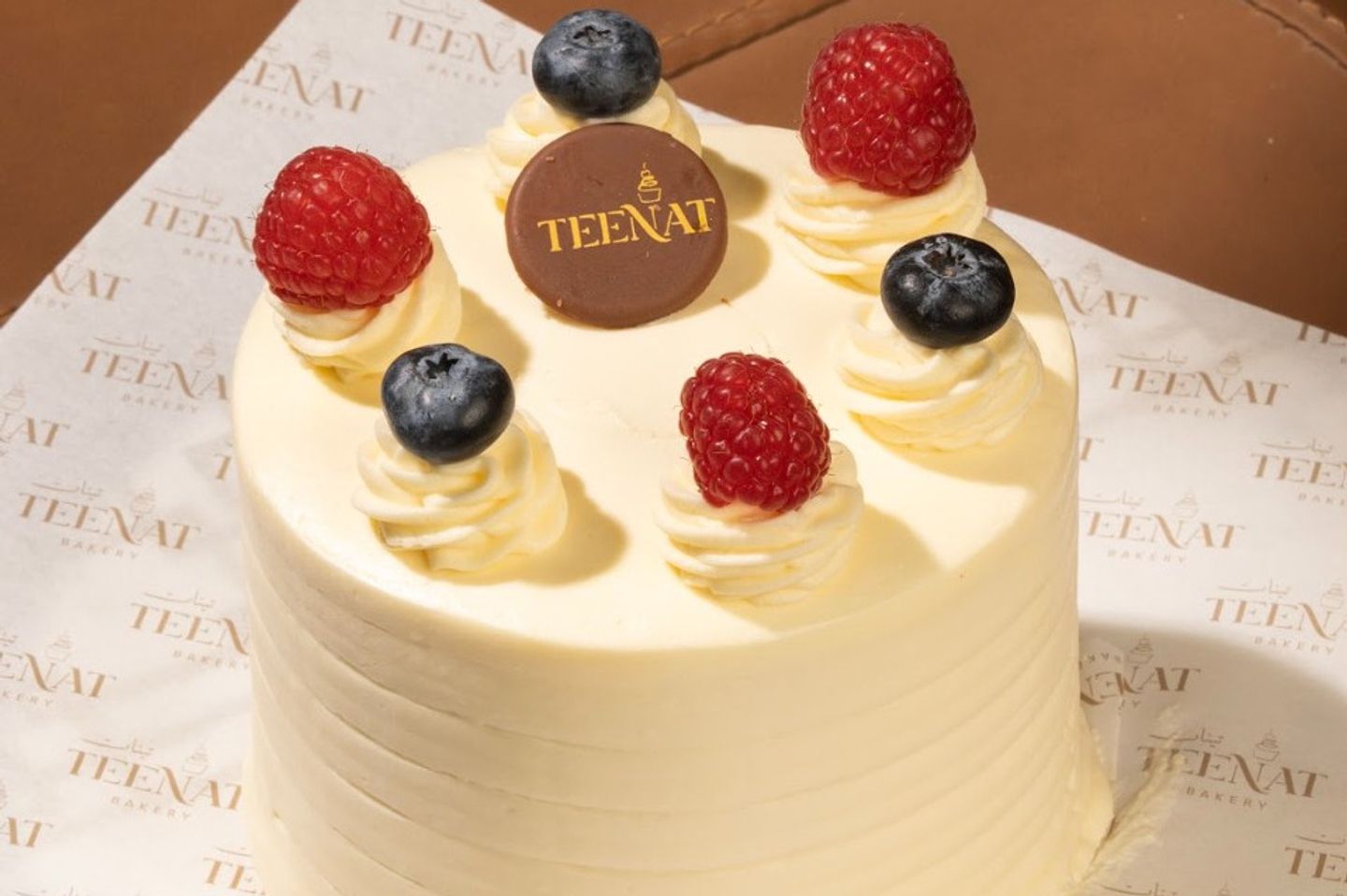 Small Lemon Raspberry Cake