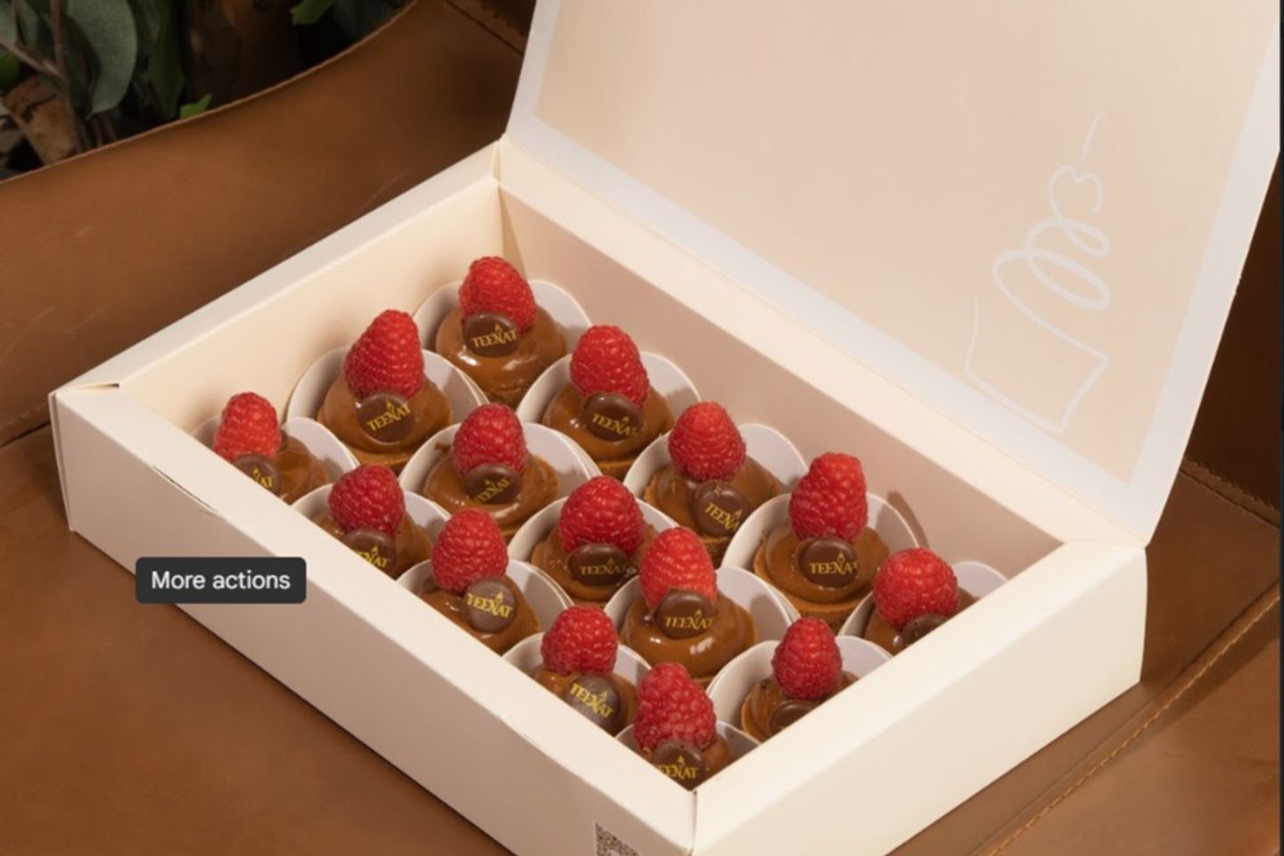 Dolce De Leche Tart Box   Small
