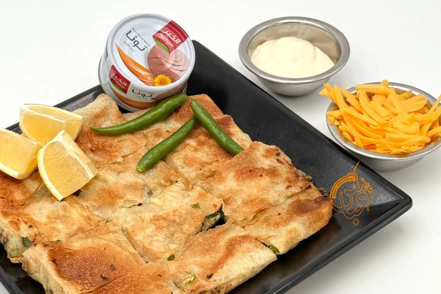 مطبق تونة جبنتين