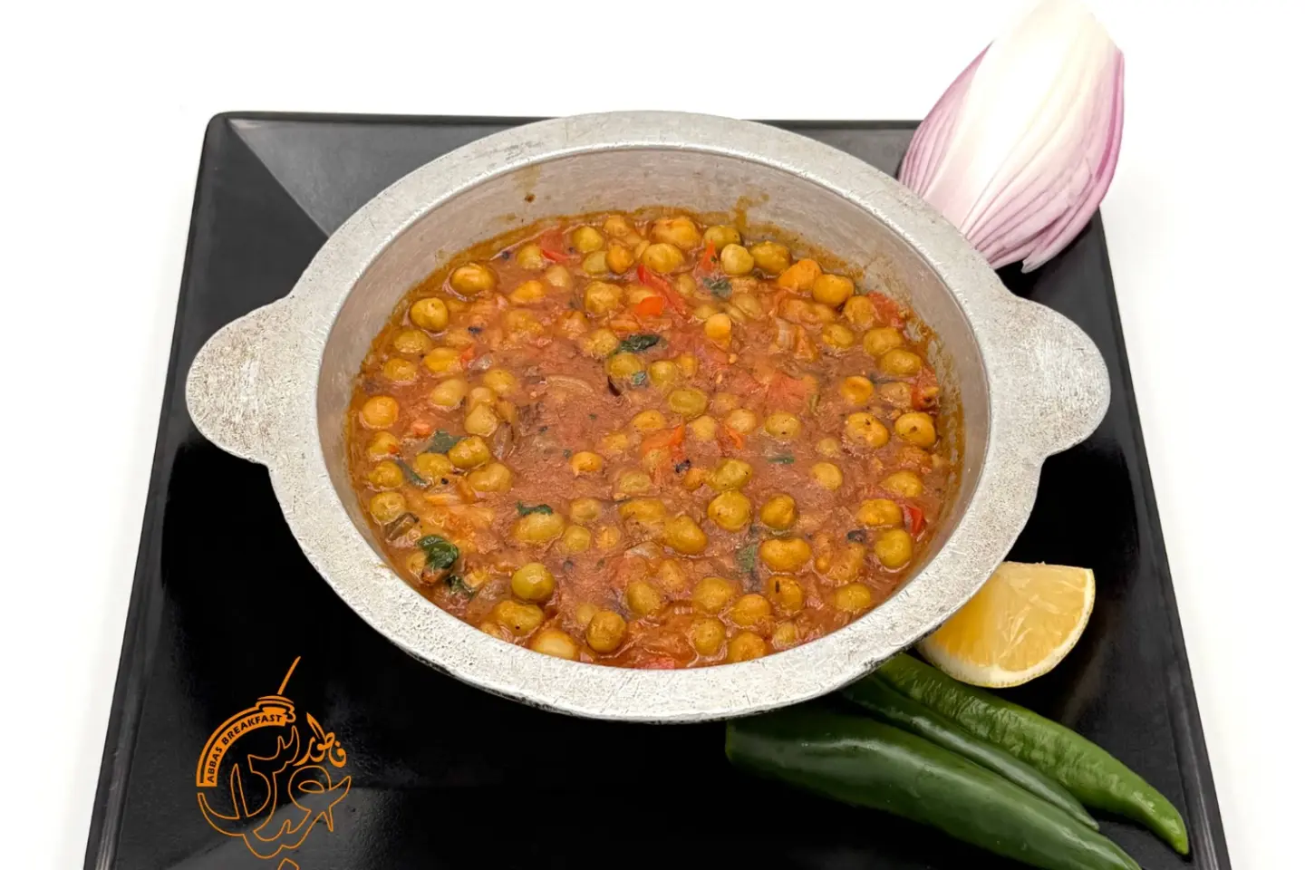 صحن بازلاء سادة