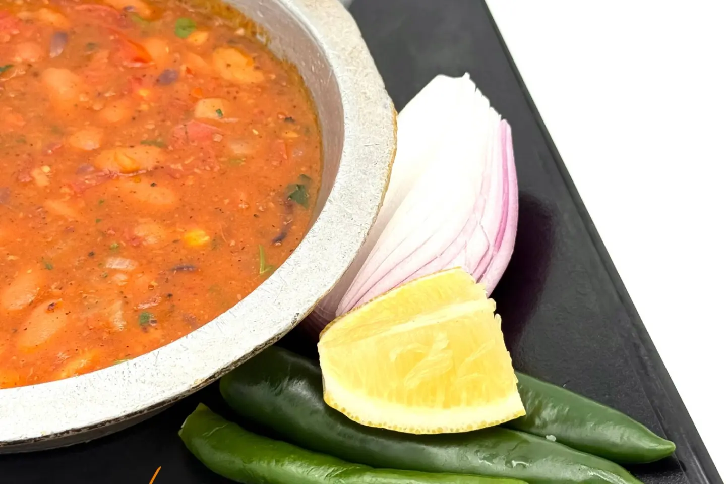 صحن فاصوليا مع جبنة