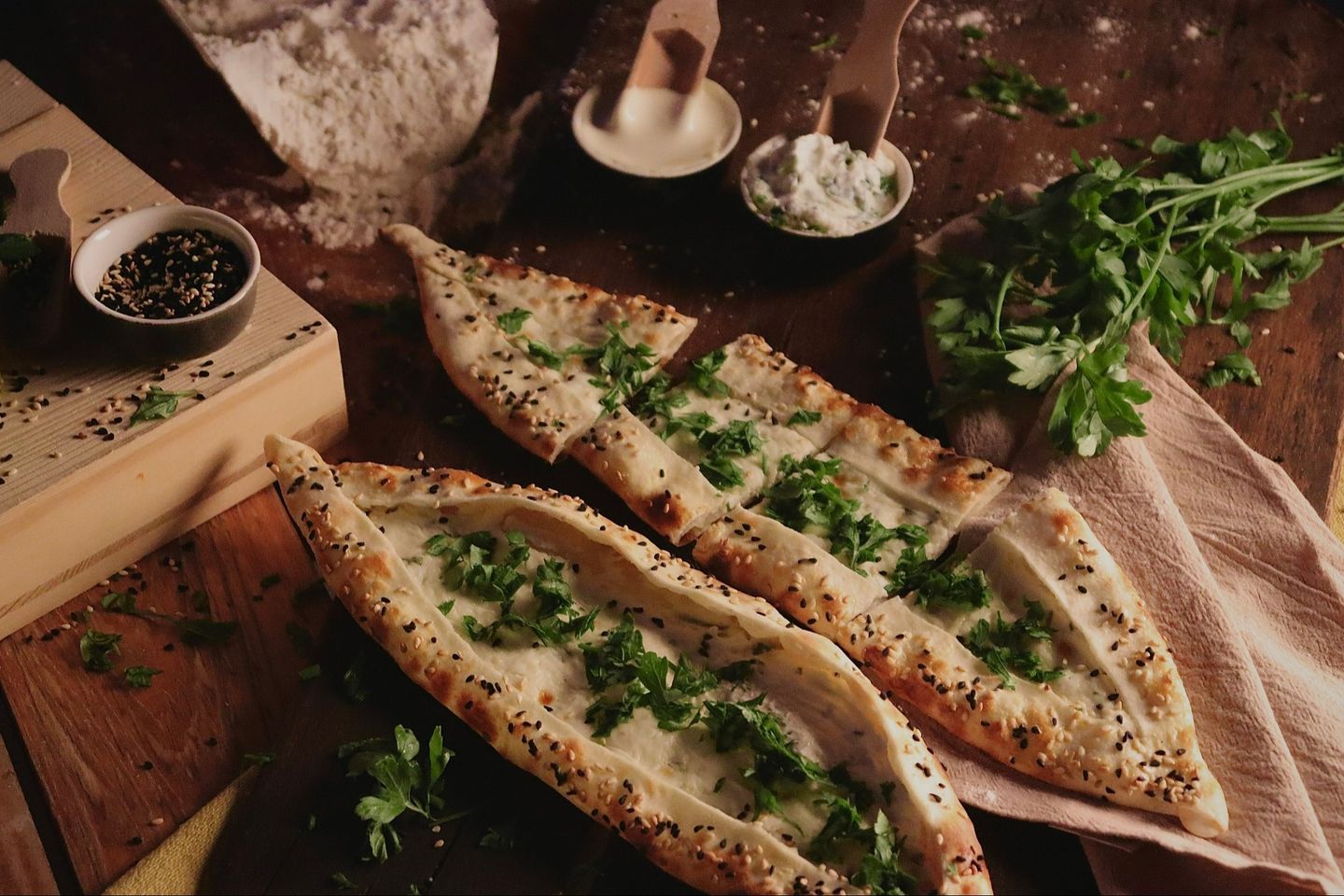 فطيرة جبن عكاوي