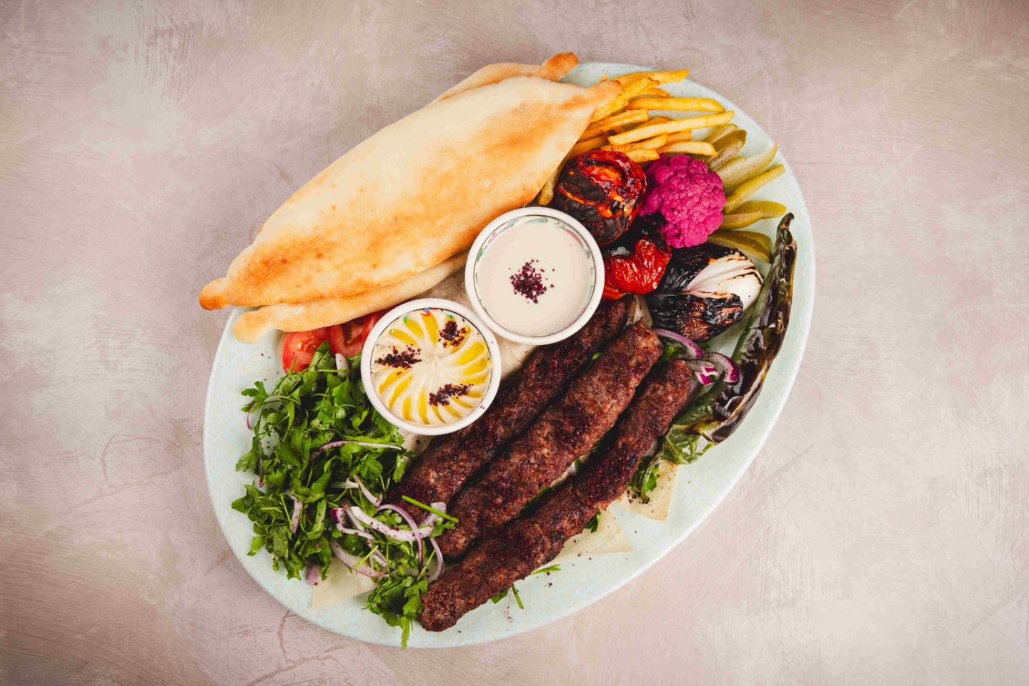 صحن كباب عراقي