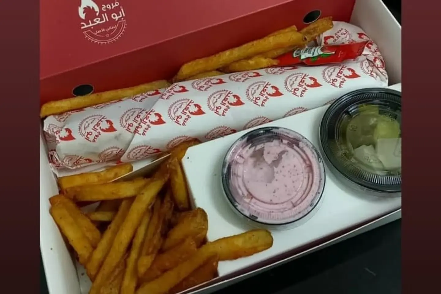 وجبة تكا ساندويش