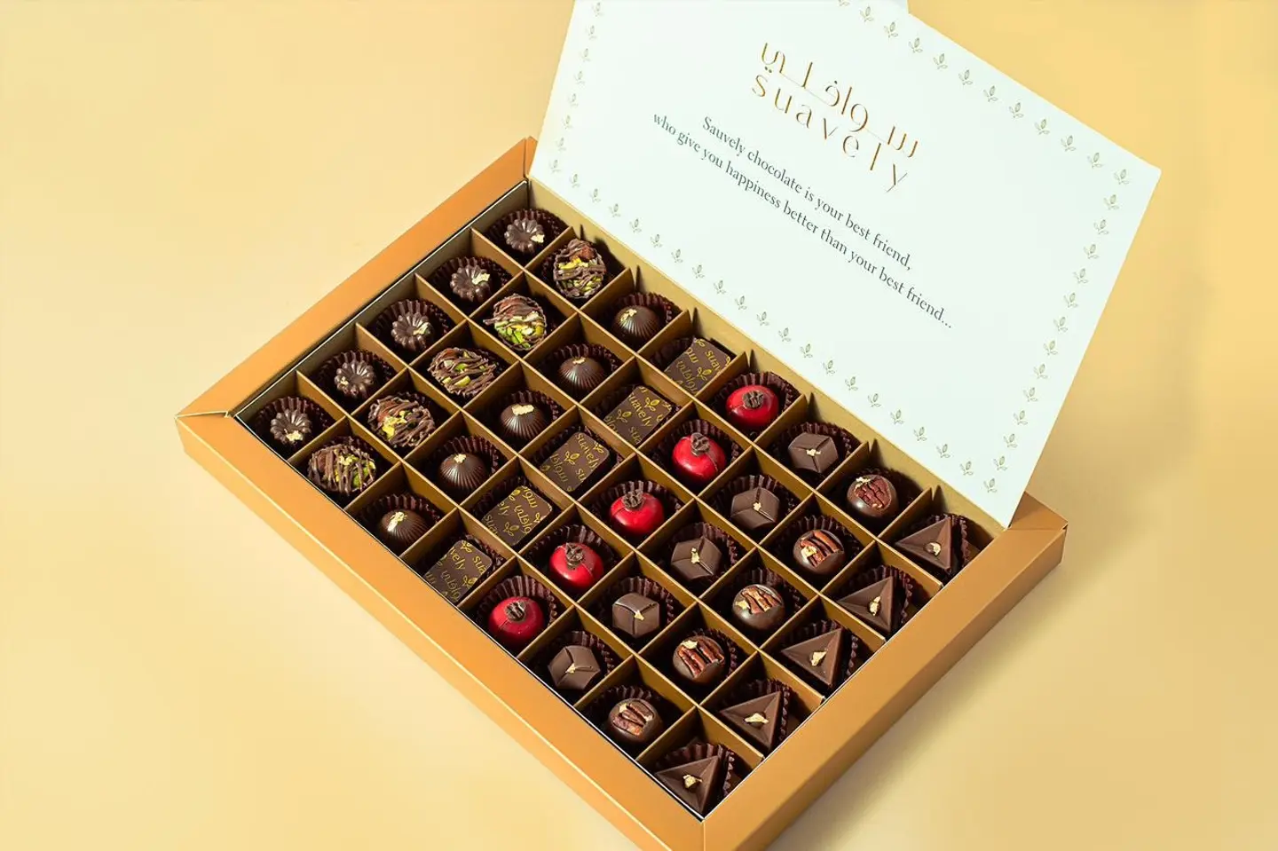 بوكس 40 قطعة شوكولاتة منوعة