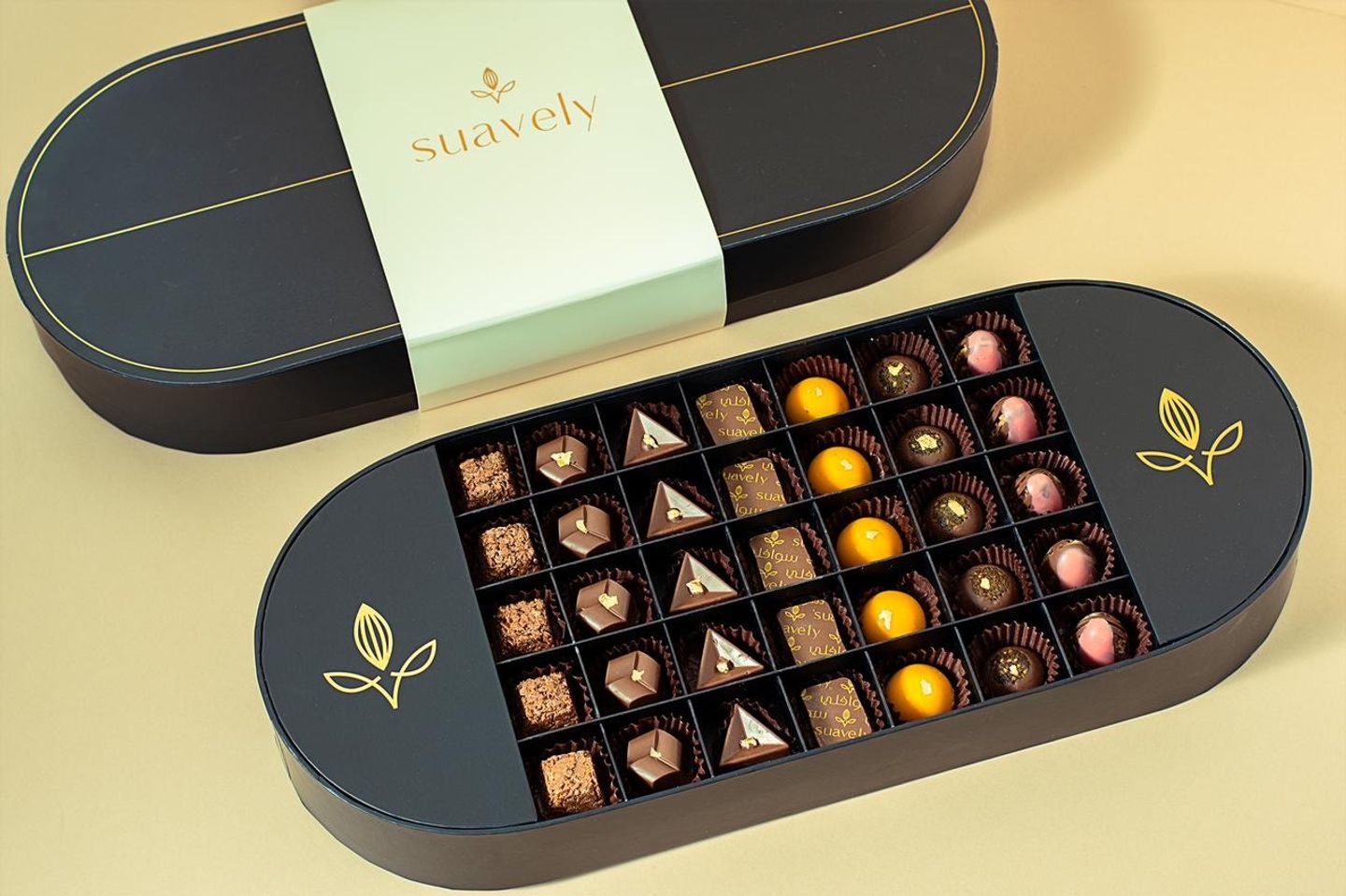 Box Of Assorted Chocolate Ovel