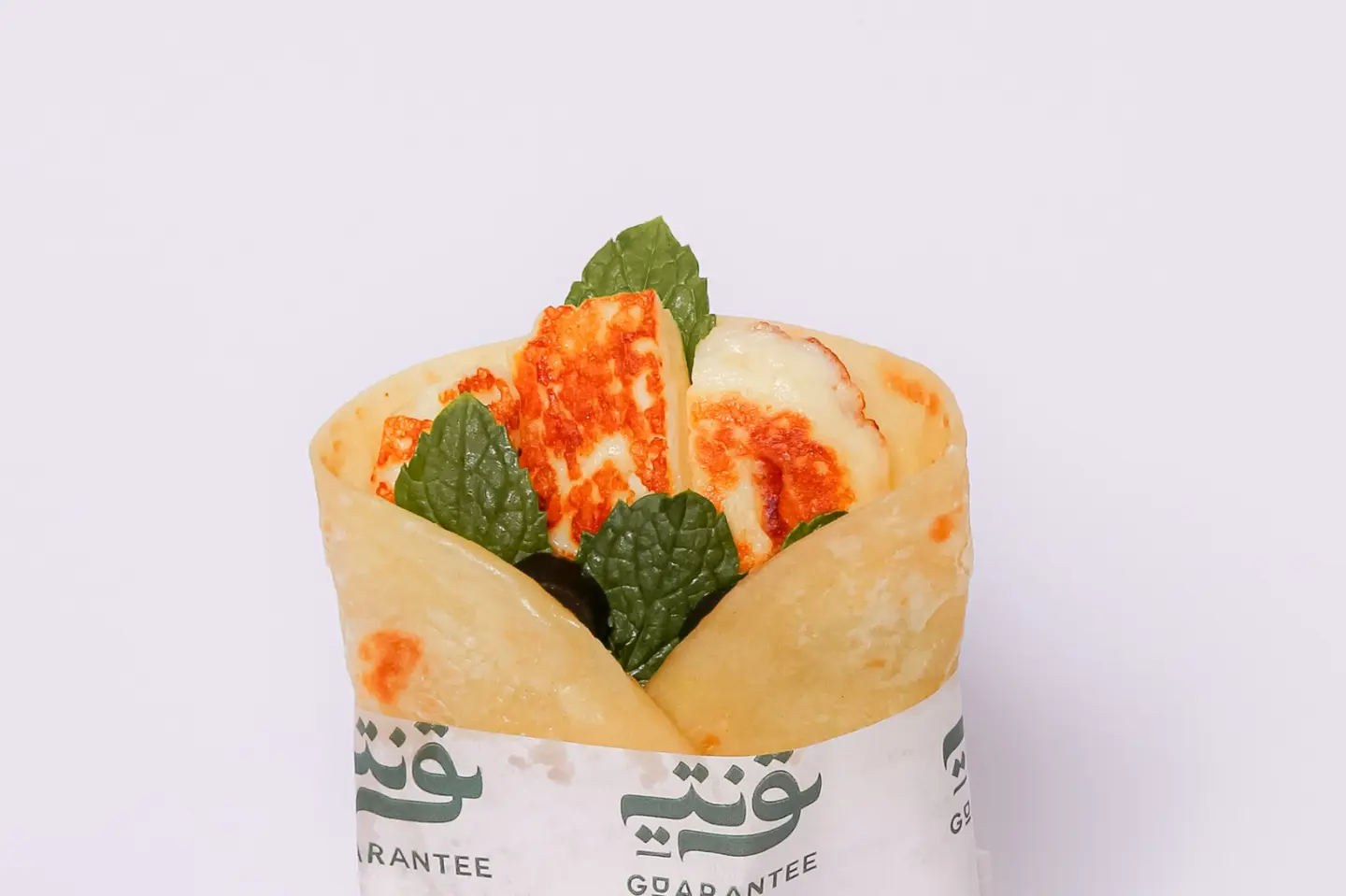 Grilled Halloumi Chapati - Grilled