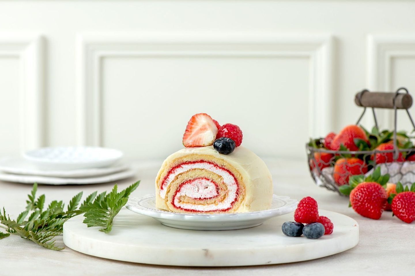Piece Of Vanilla Swiss Roll