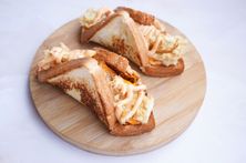 دجاج بالجبنة
