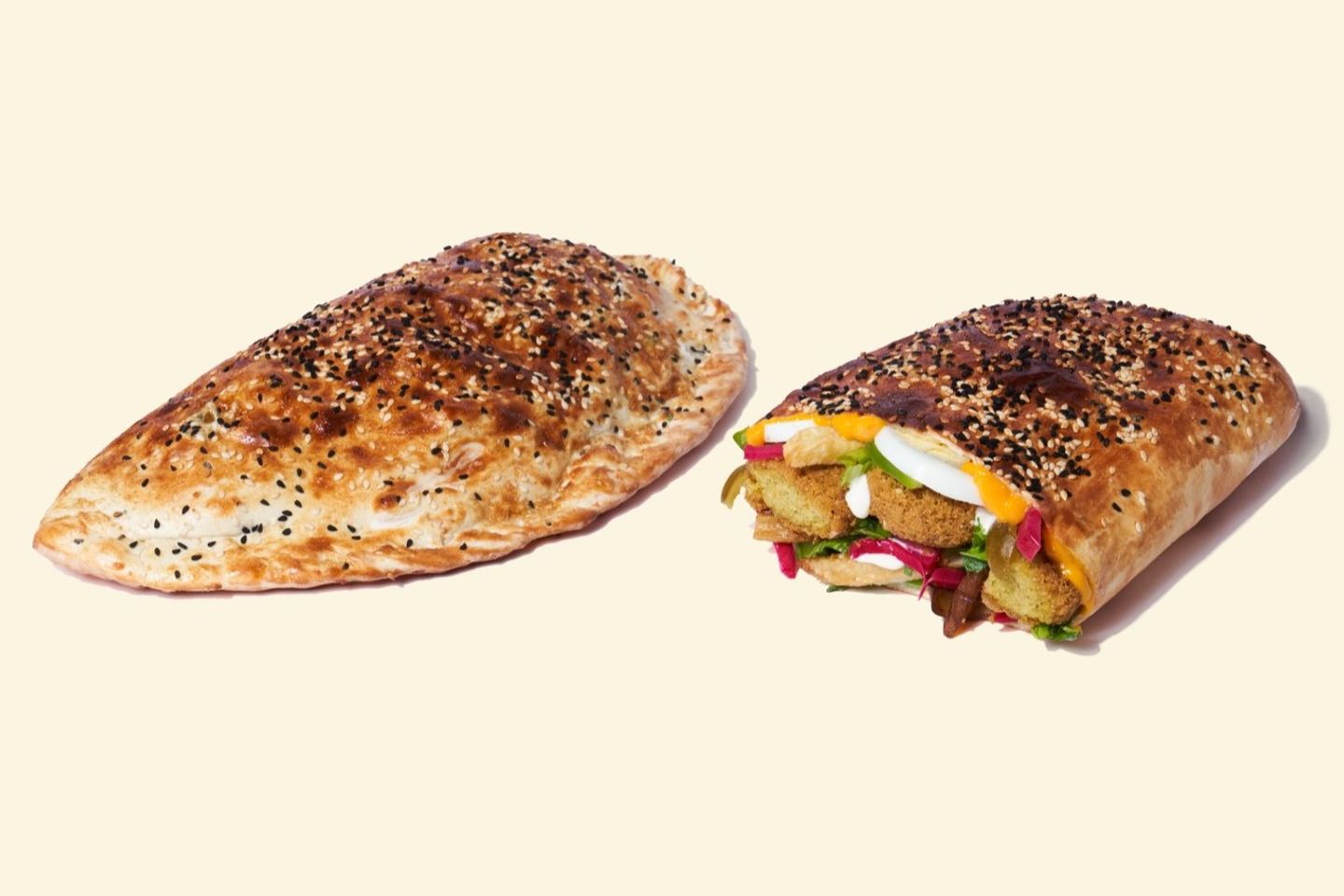فطيرة فلافل