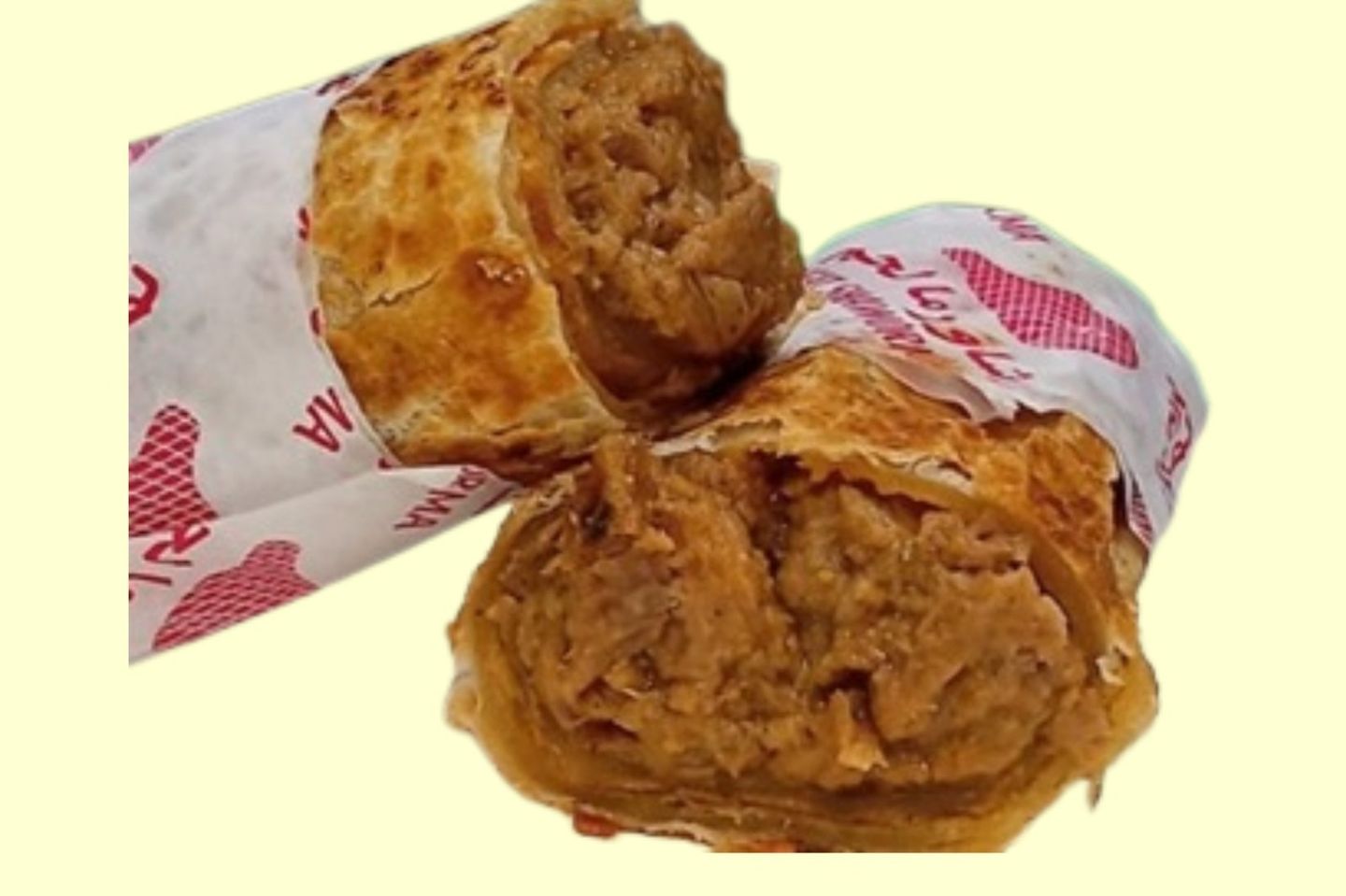 Paratha Roll With Chicken Tikka Masala
