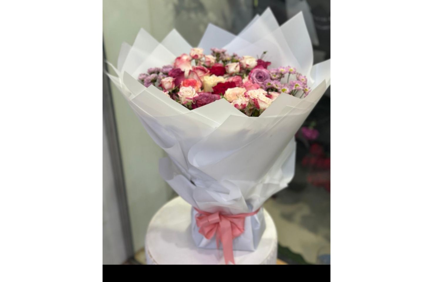 Pink Rose Bouquet
