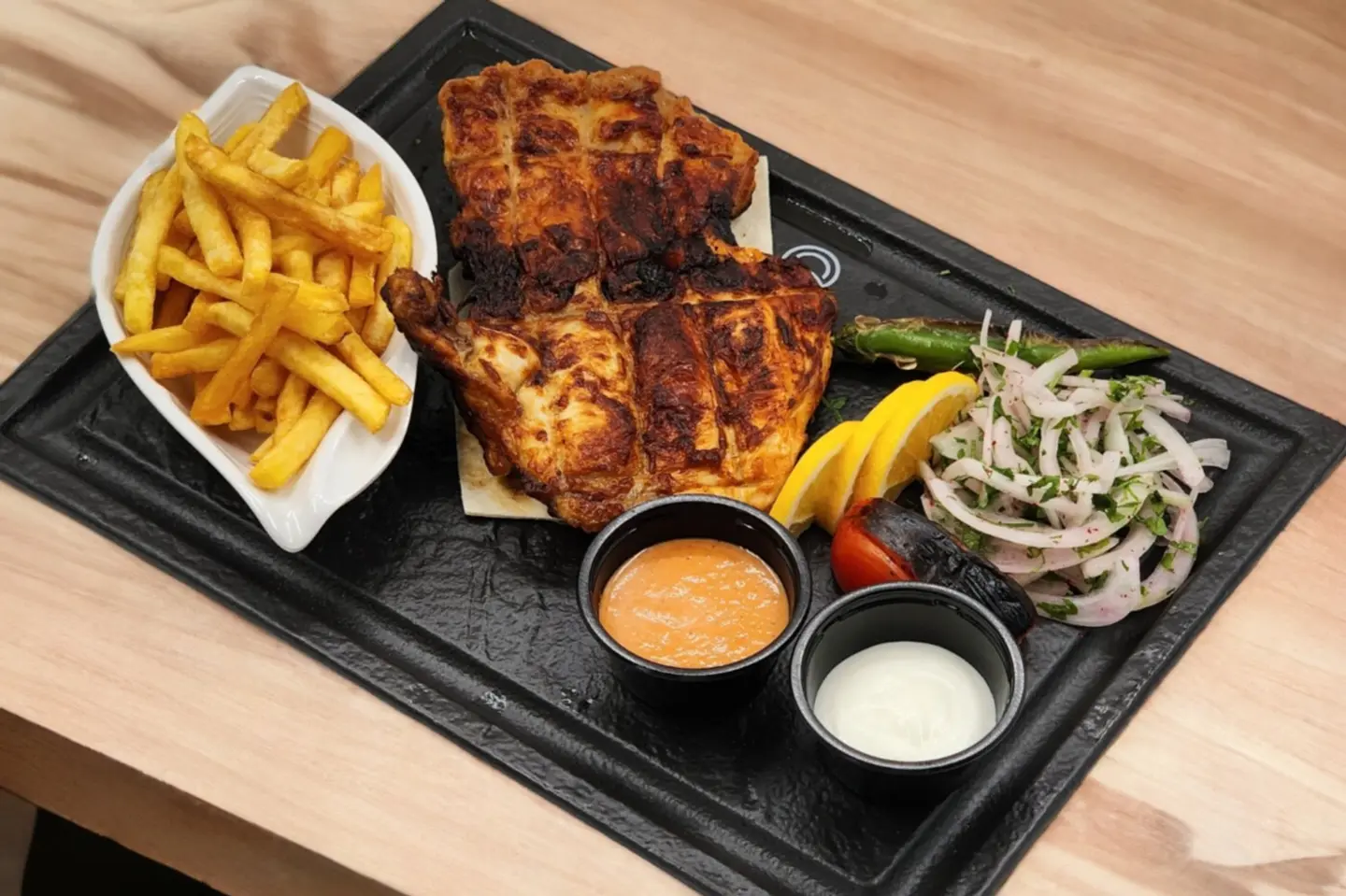 مسحب دجاج مشوي