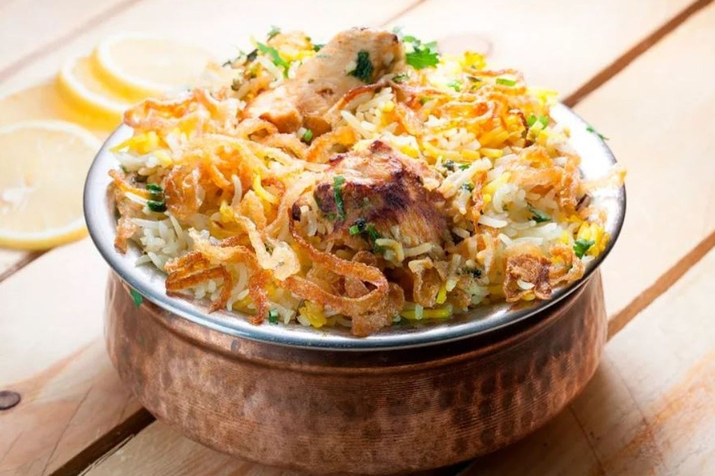 أرز برياني مع الدجاج
