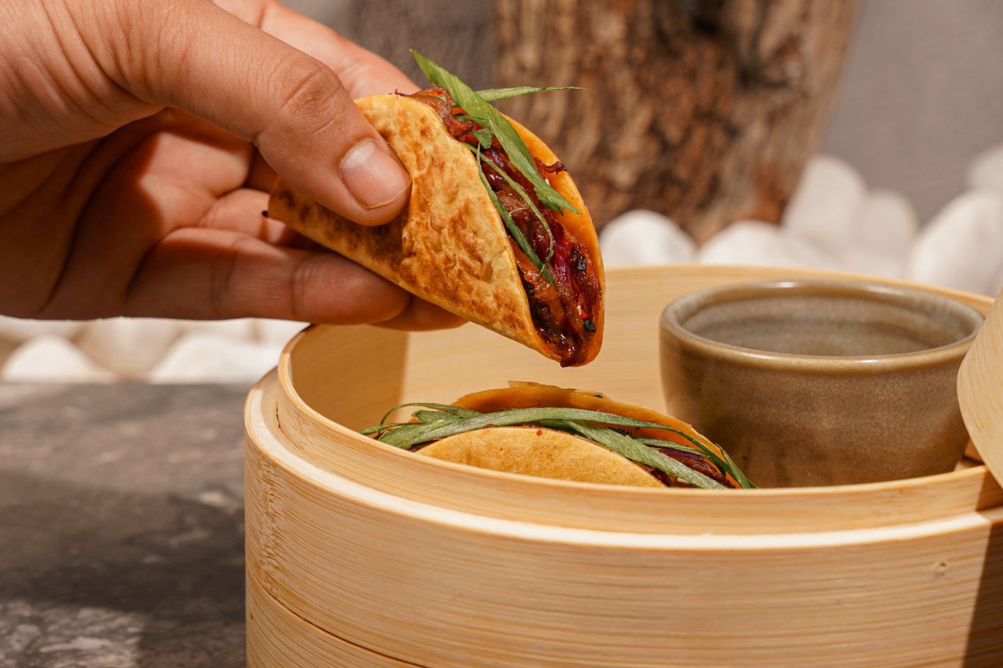 Asian Beef Tacos