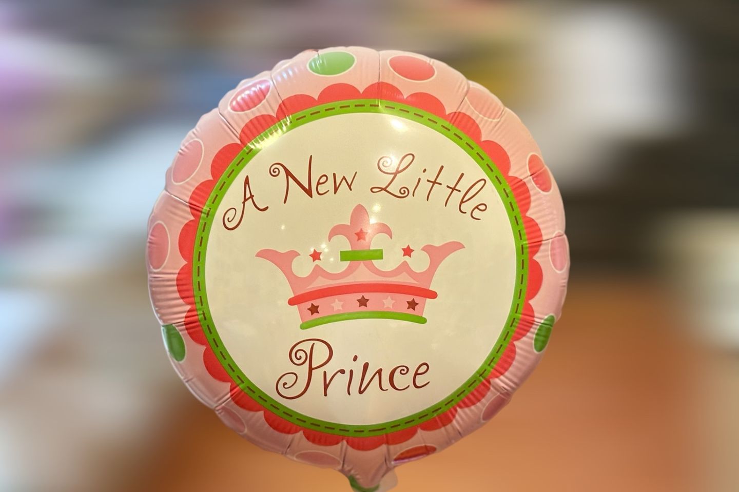 Pink Baby Balloon