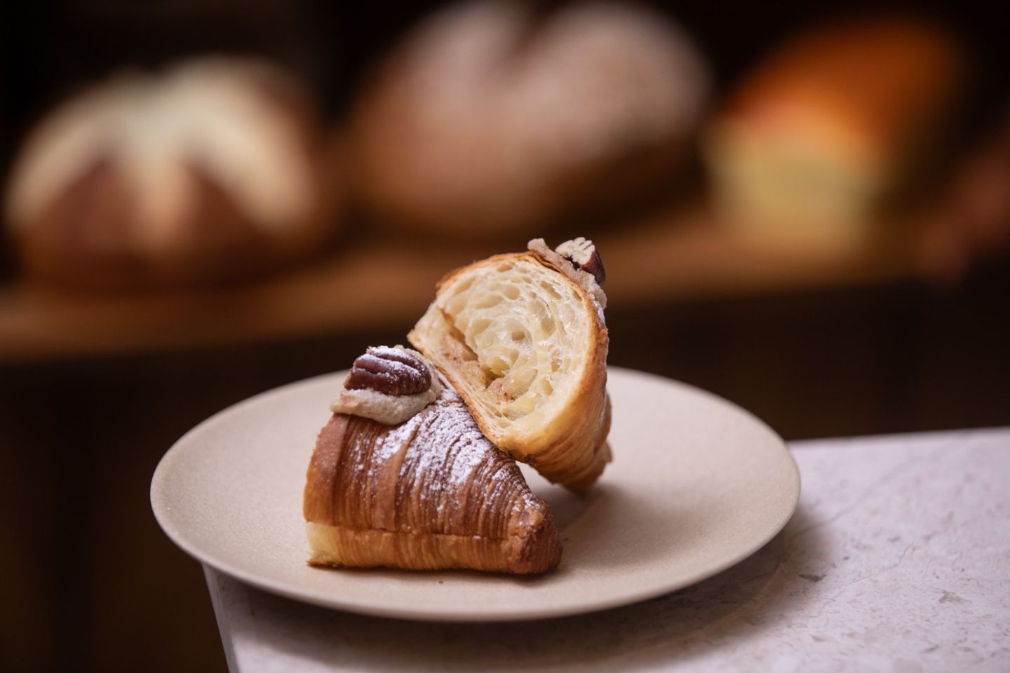 Pecan Croissant
