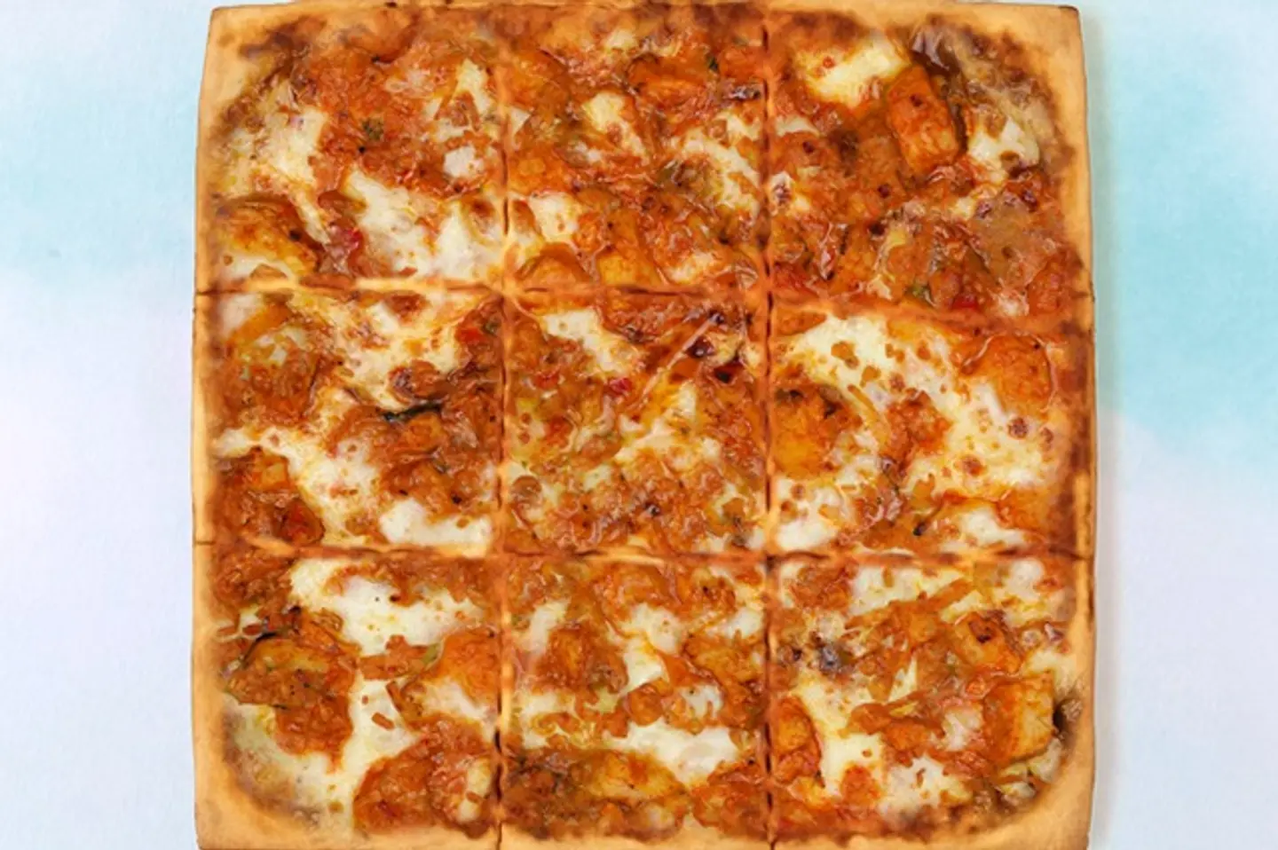 Smoky Chicken Pizza