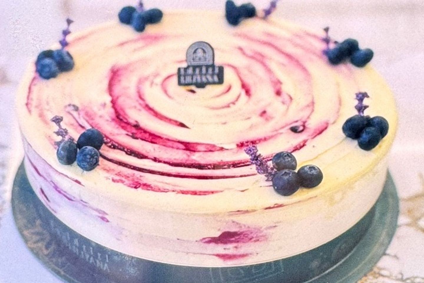 Vanilla Blueberry Cake