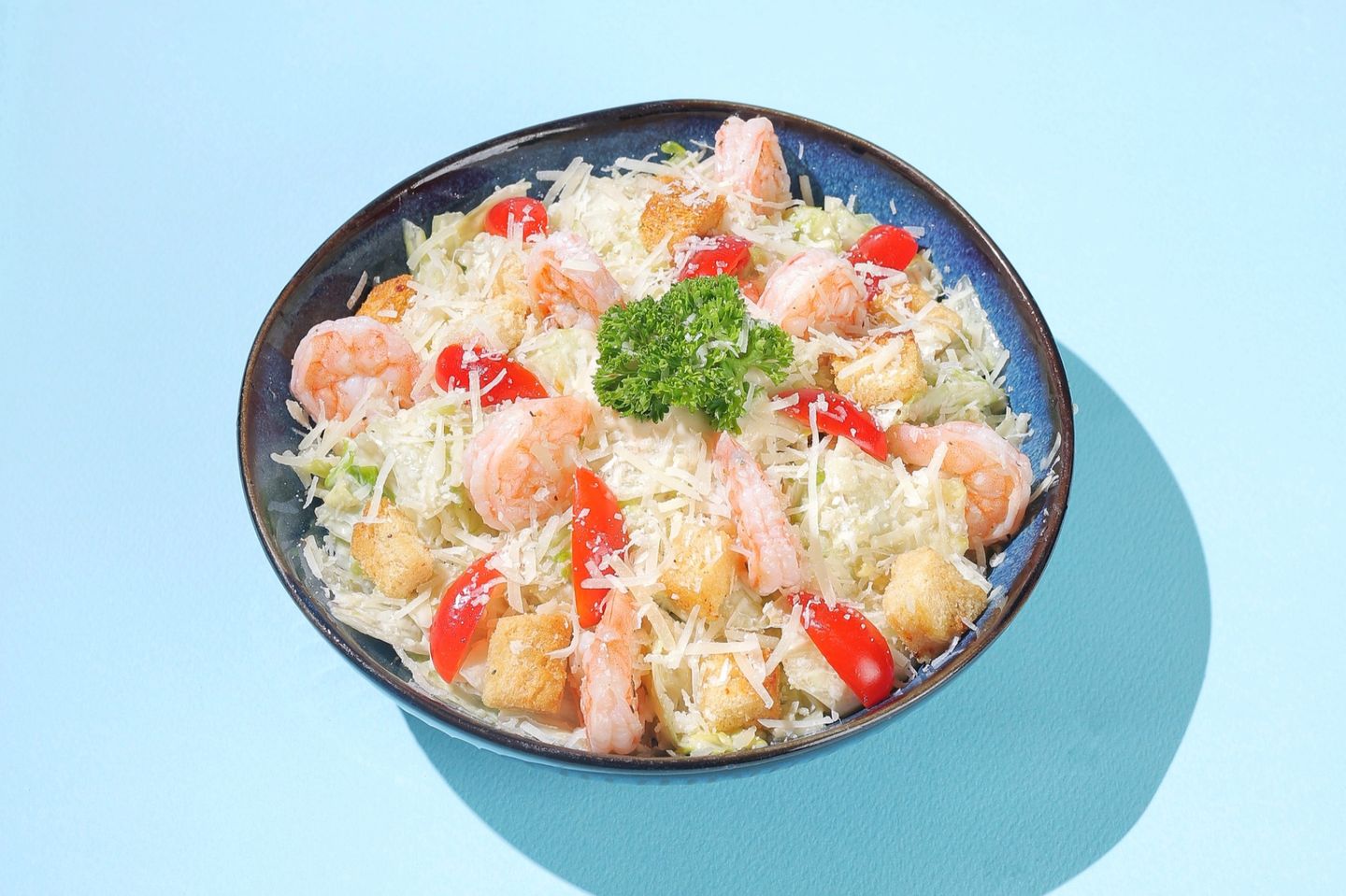 Caesar Salad Shrimp