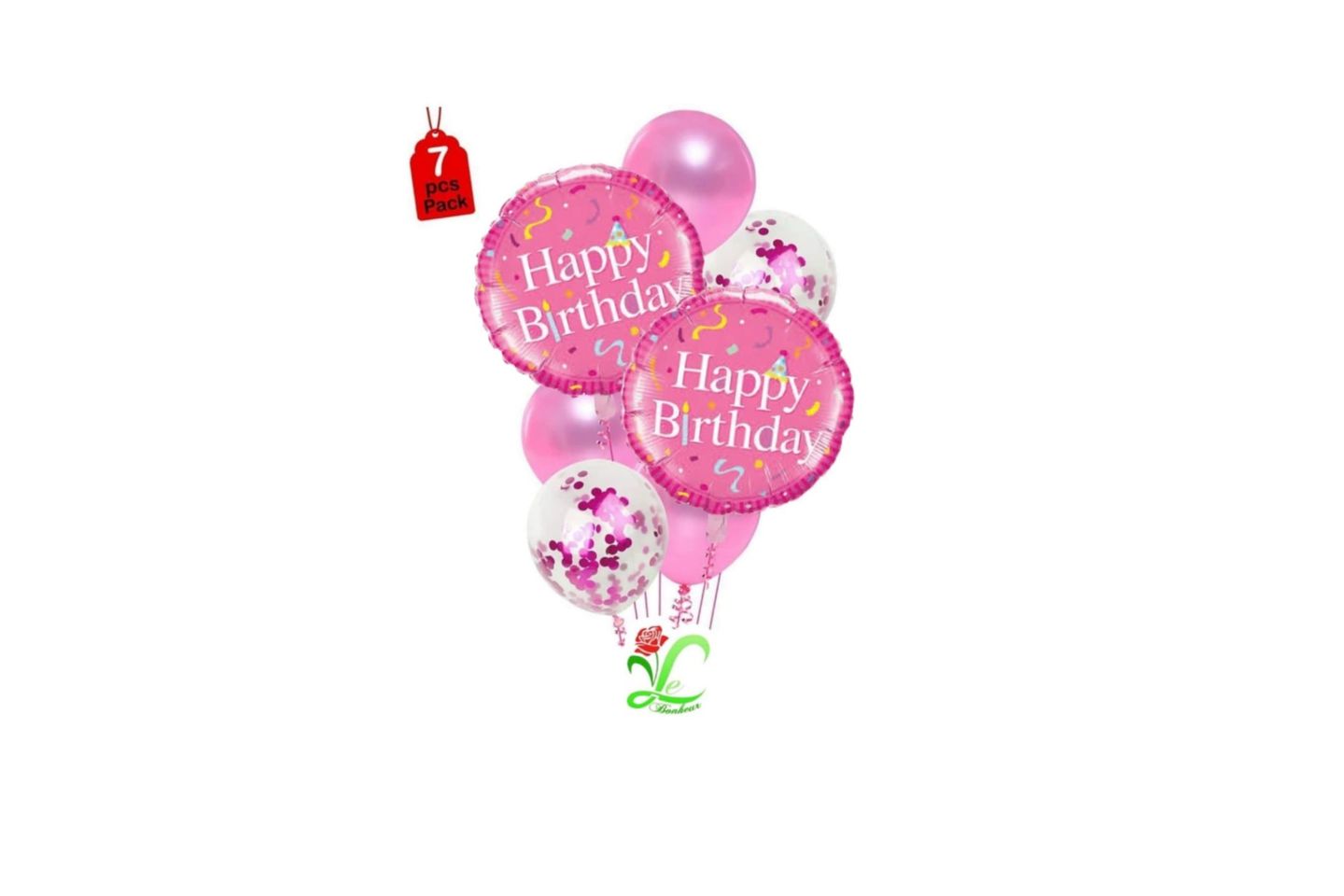 Happy Fuchsia Balloon Bouquet