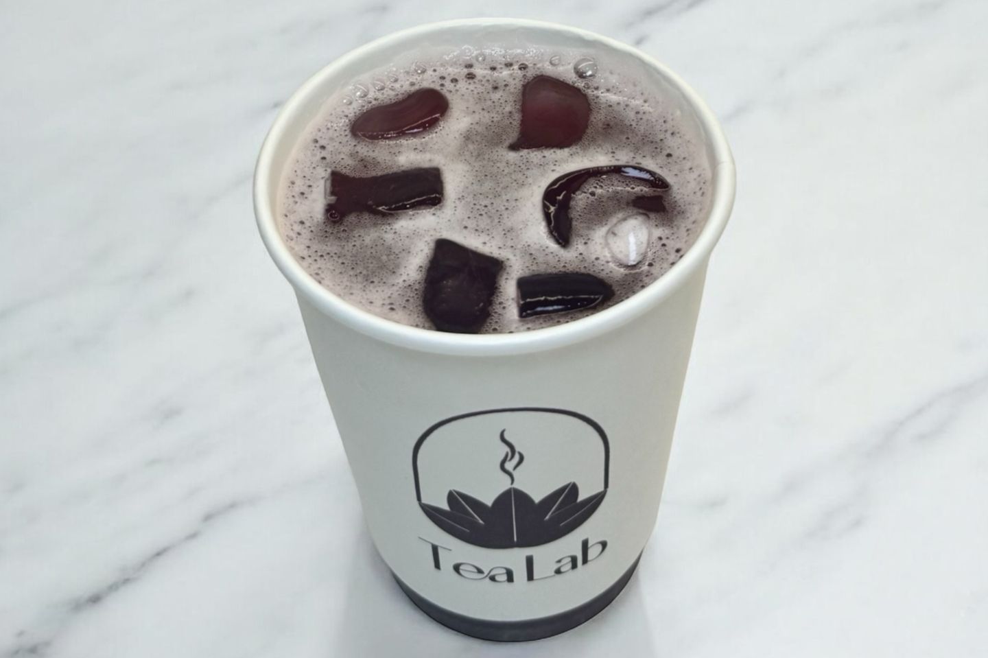 Ice Tea Basil Peach - With Basil